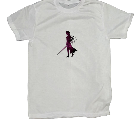 Sword Art Online t- shirt fat White 3