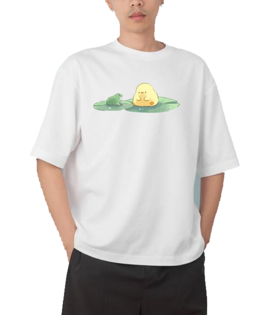 duck One Size t- shirt  White 3