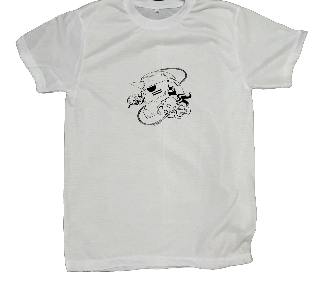 full metal alchamest t- shirt fat White 3
