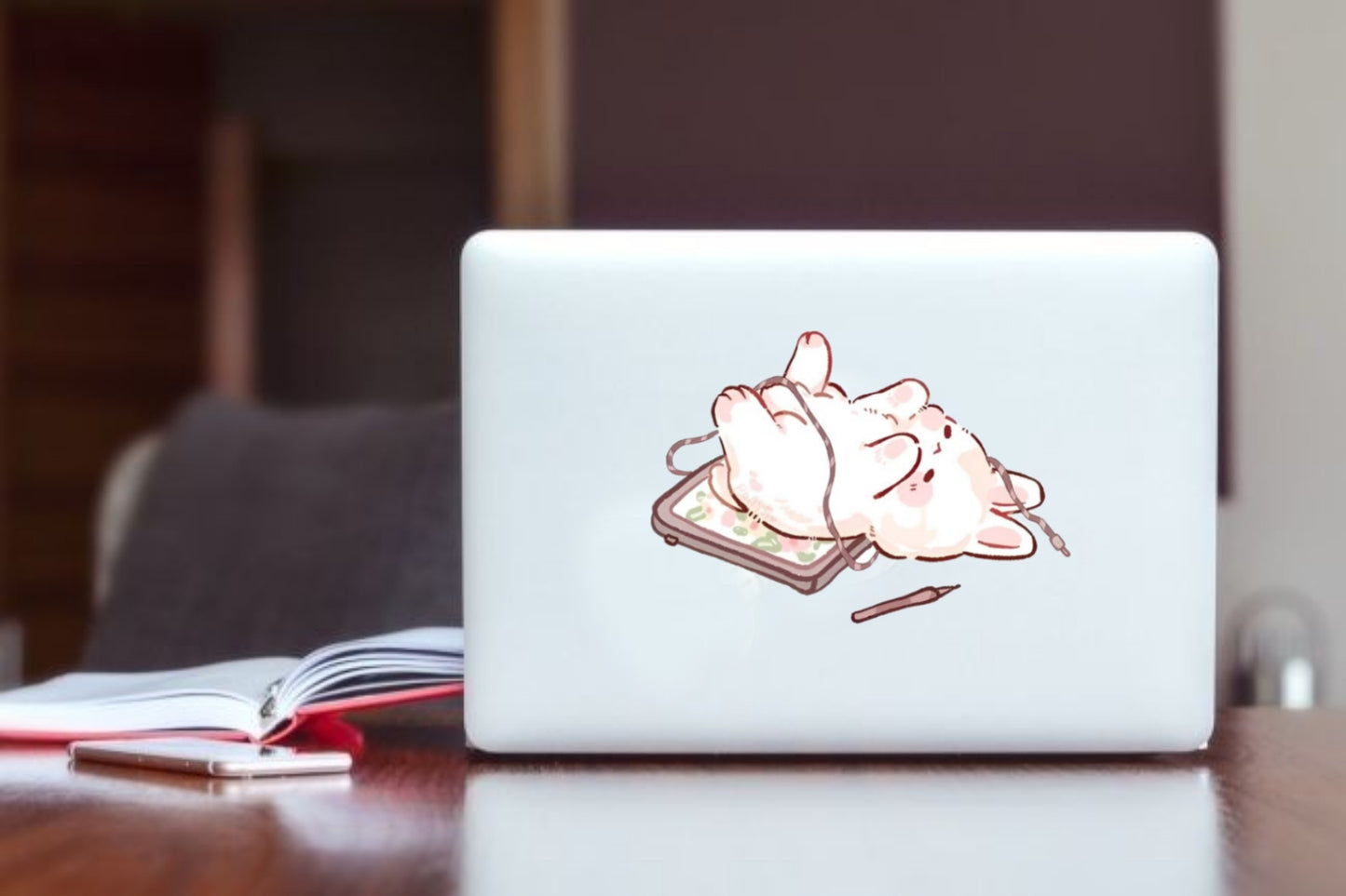 bunny Laptop Sticker 3
