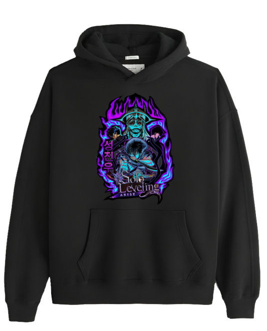 Solo Leveling One Size hoodie Black 3