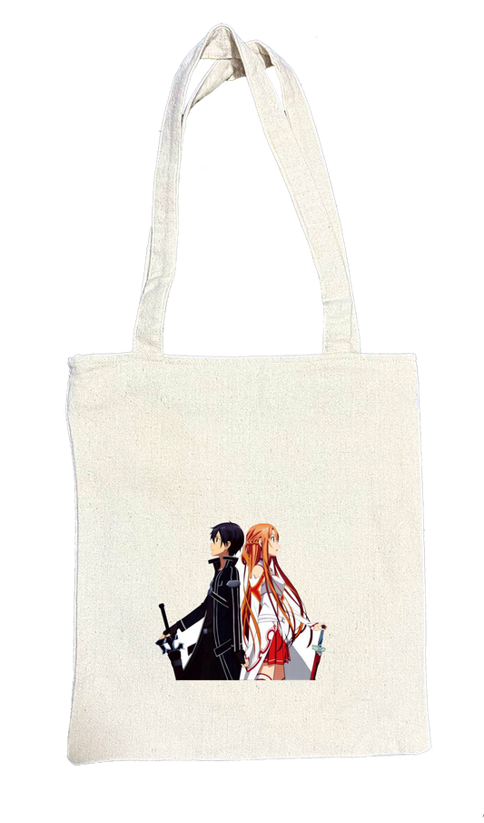 Sword Art Online tote bag beige 3
