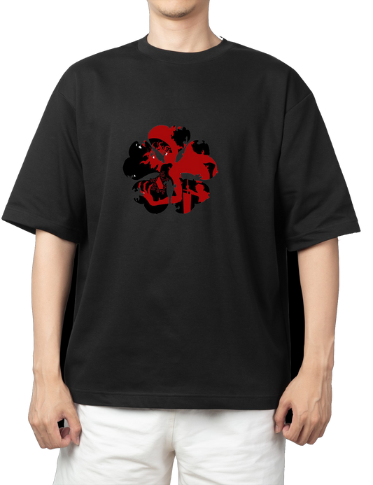 Black clover t- shirt One Size Black 3