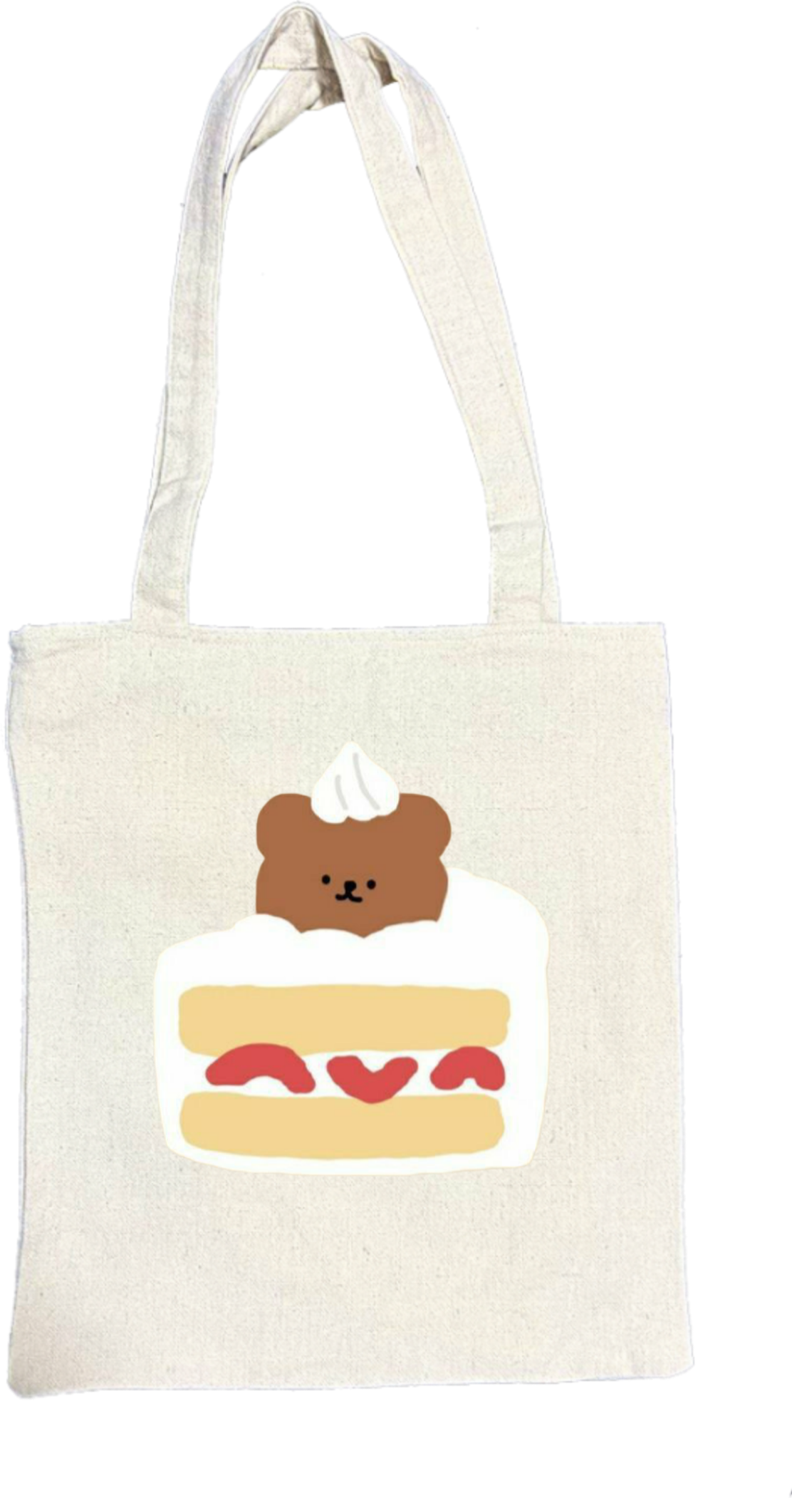 bear tote bag Beige 3