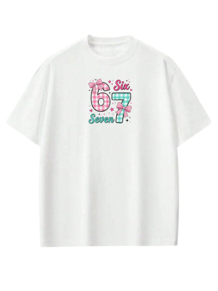 67 designs One Size t- shirt White 3