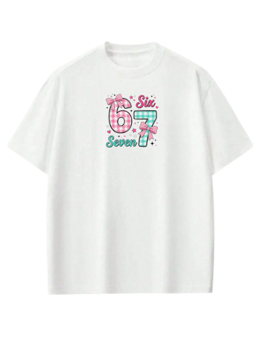 67 designs One Size t- shirt White 3