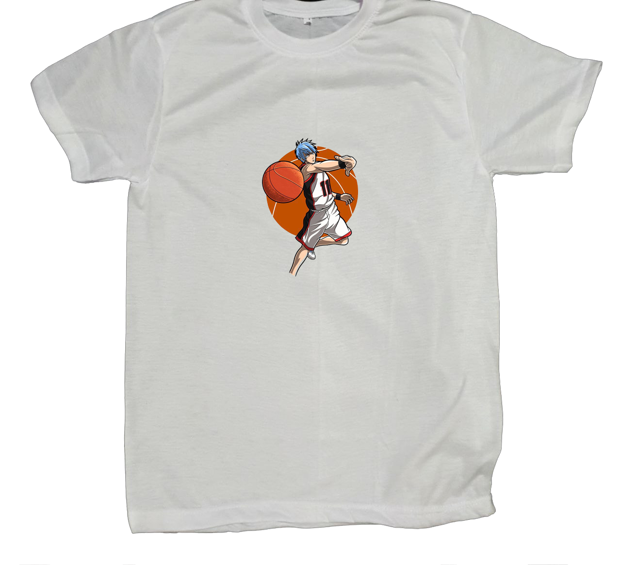 Kuroko's Basketball t- shirt fat White 3