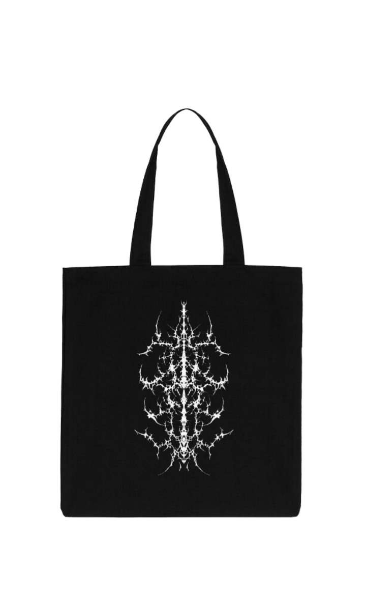 Goth tote bag Black 3