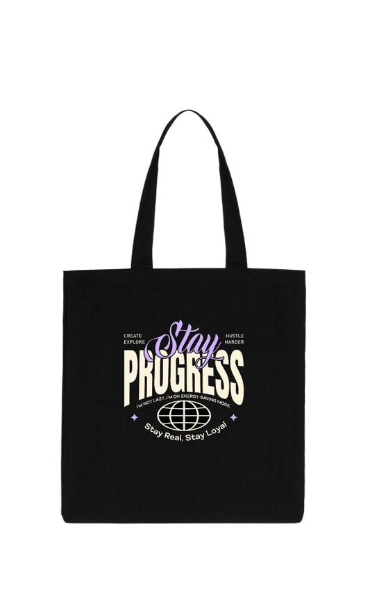 Stay tote bag Black 133