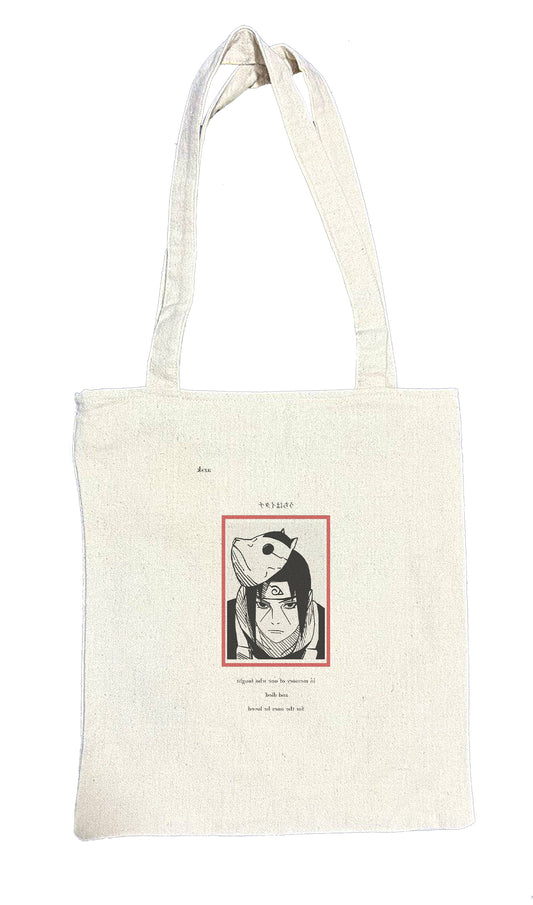Naruto Shippuden tote bag beige 3