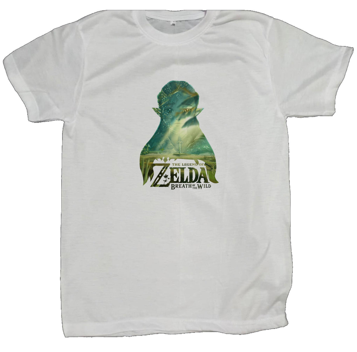 The Legend of Zelda t-shirt fit White 2