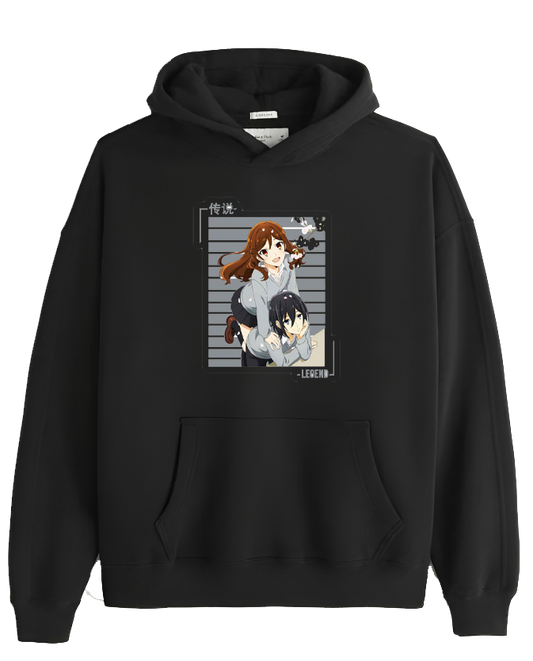 Horimiya One Size hoodie Black 3