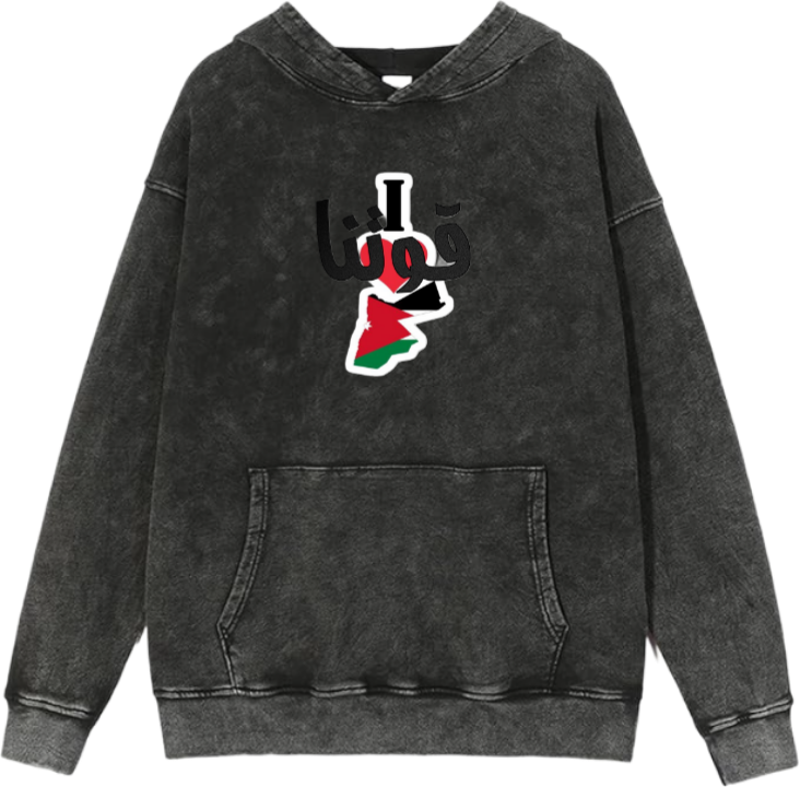 Jordan Oversize  Hoodie Washed gray 3