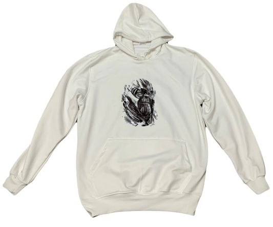 Marvel One Size hoodie White 3
