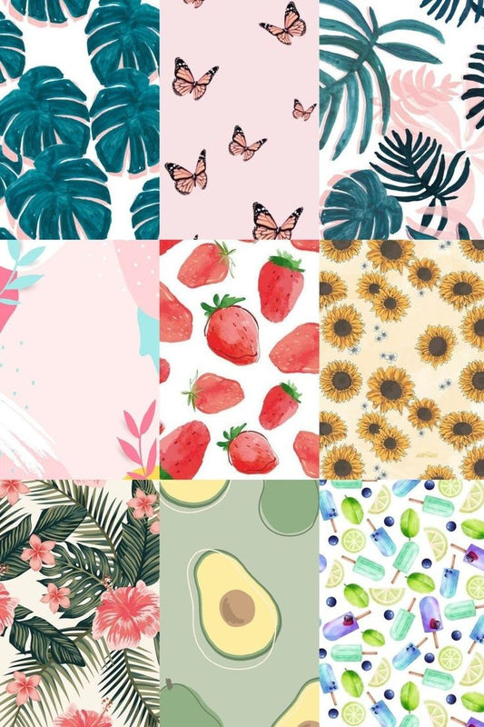 Aesthetic Cute Stickers Pack - Waterproof Vinyl Cartoon Decals for Water Bottles, Laptops, Scrapbooking, Kawaii Stationery Supplies sticker journal sticker