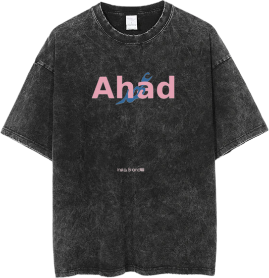 names t- shirt One Size Washed Ahad 40