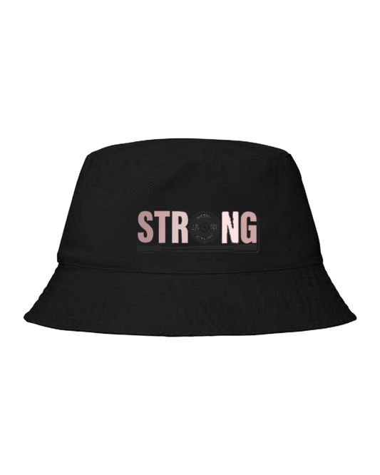 workout gym pilates Bucket hat Fishman hat cap Black 40