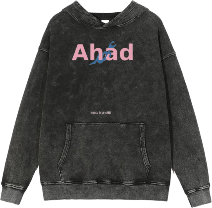 names One Size hoodie Washed Ahad 40