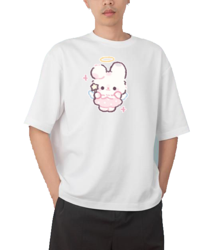 bunny One Size t- shirt White 40