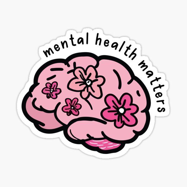Sticker mental health matters 40