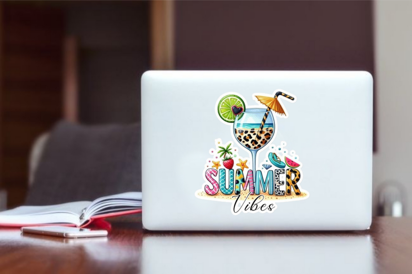 Summer Vibes Laptop Sticker 40