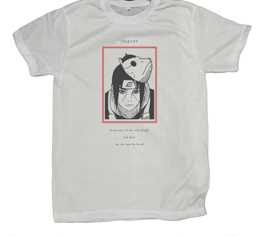 Naruto Shippuden t- shirt fat White 40