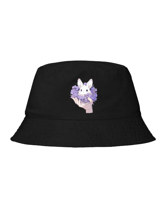 bunny Bucket hat Fishman hat cap Black 40