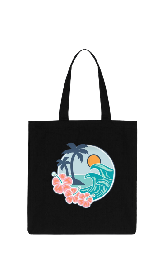 Summer Vibes tote bag Black 40