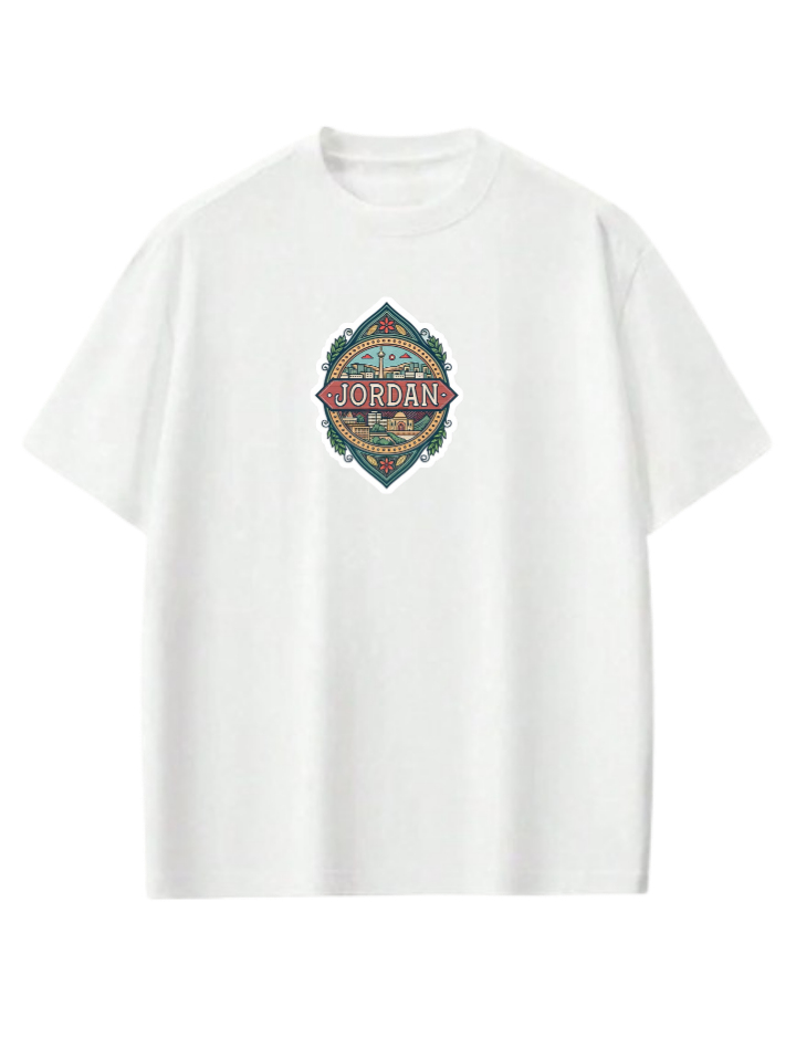 Jordan t- shirt Oversize White  40