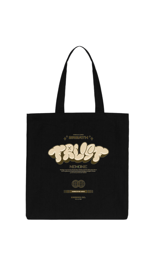 TRUST Tote bag Black 226