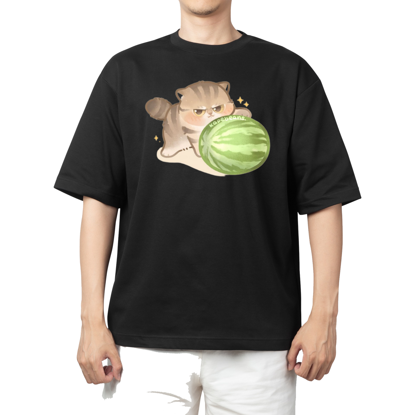 cat One Size t- shirt Black 40