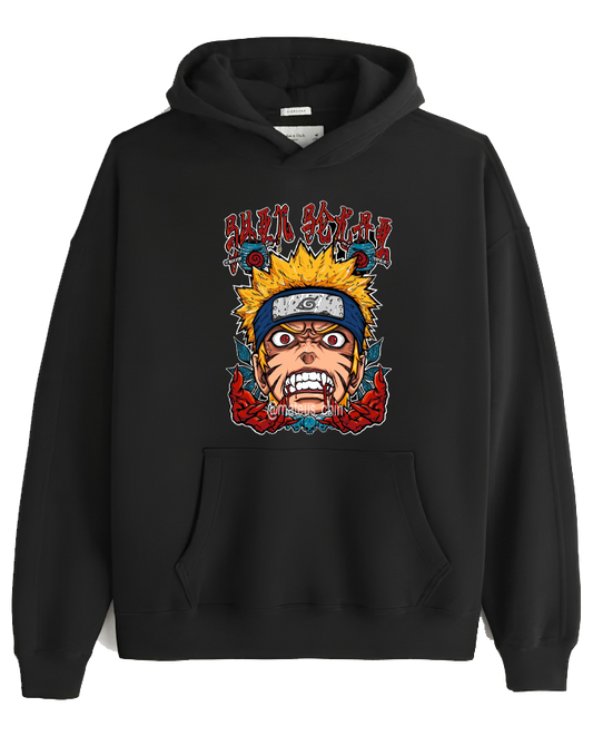 Naruto Shippuden One Size hoodie Black 40