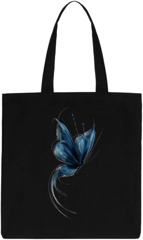 butterflies toty bag Black 42