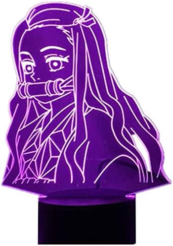 3D LED Anime Kimetsu no Yaiba 7 Colors Lamp