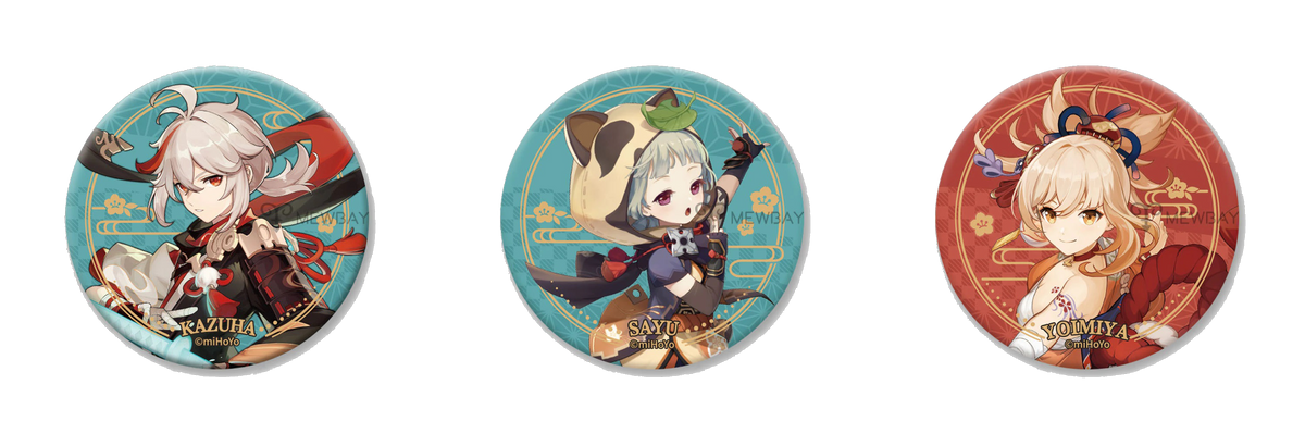 Genshin Impact brooch 124