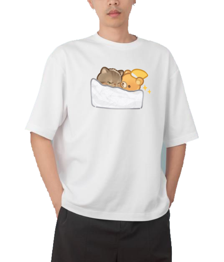 cat One Size t- shirt White 41