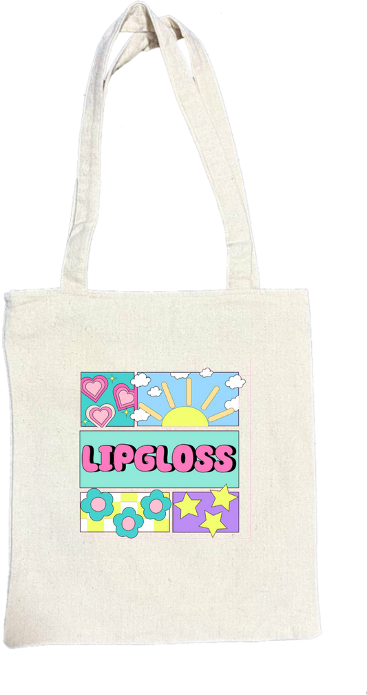 LIPGLOSS tote bag beige 41