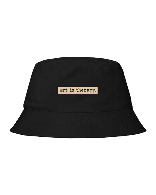 Bucket hat Fishman hat cap Art is therapy 41