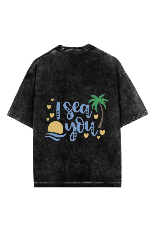 Summer Vibes One Size t- shirt Washed Back 41
