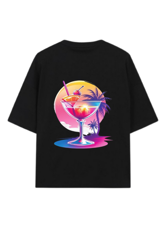 Summer Vibes t- shirt Black Back 41
