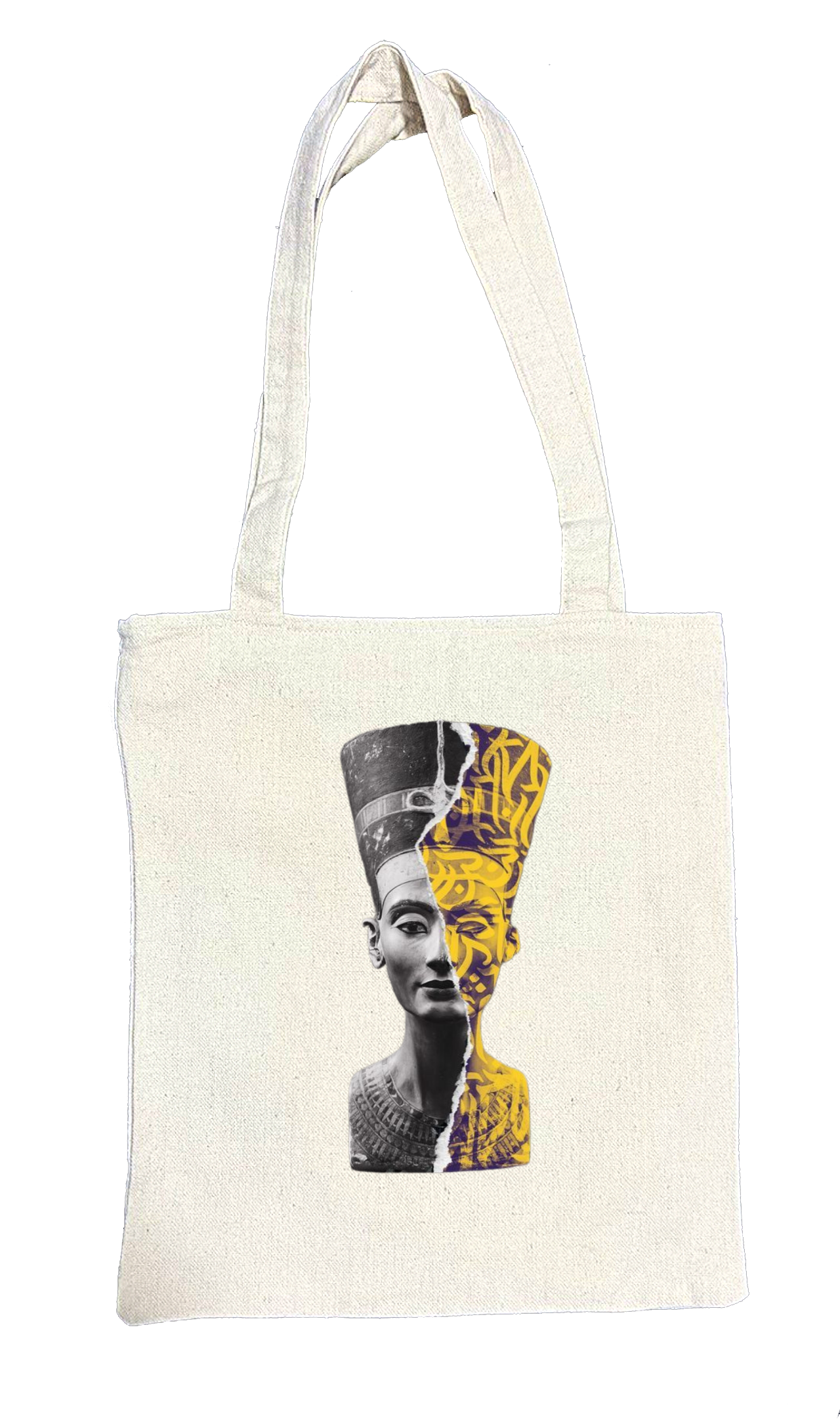 Egypt tote bag beige 41