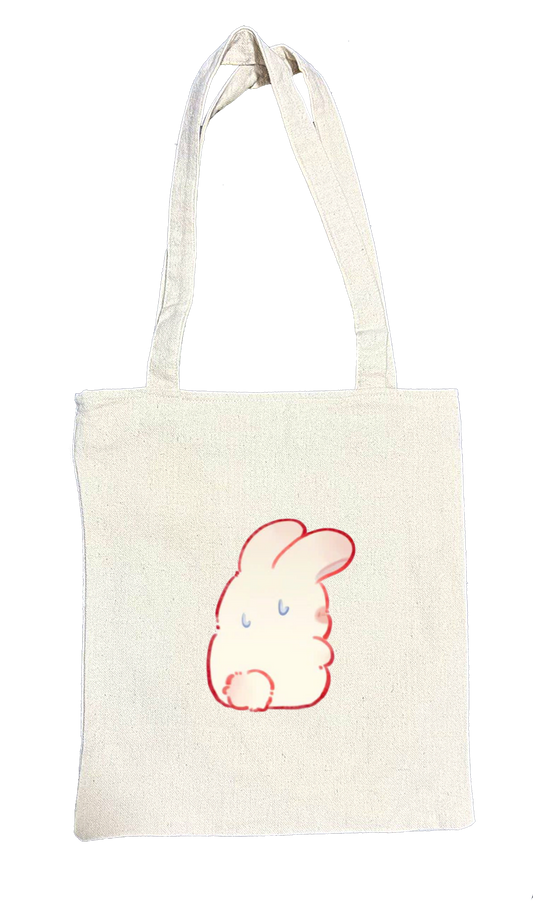 bunny tote bag White 41