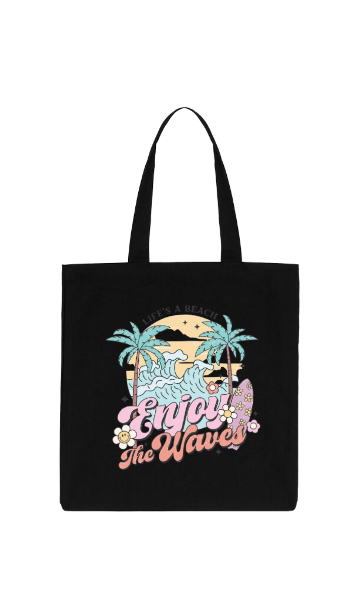Summer Vibes tote bag Black 41