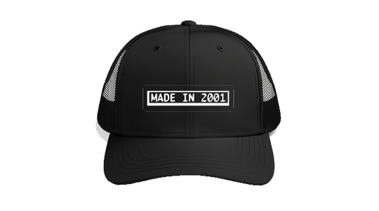 Baseball cap Black MADE IN 2001 89