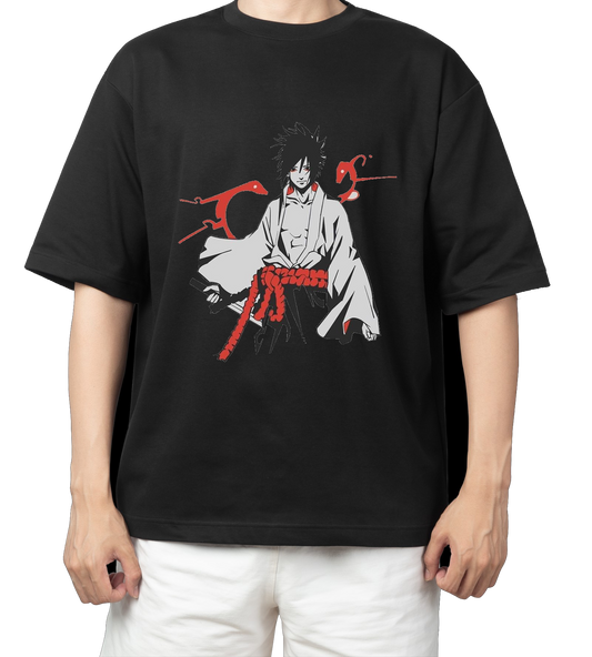 Naruto Shippuden t- shirt One Size Black 41