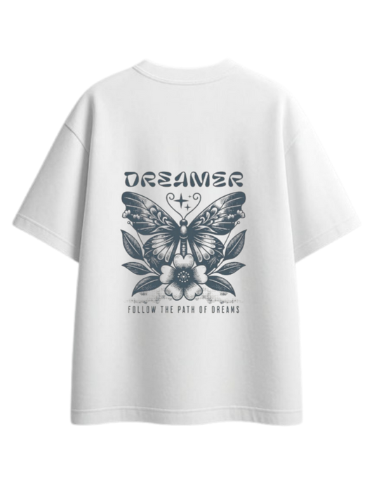 butterflies t- shirt White Back 42