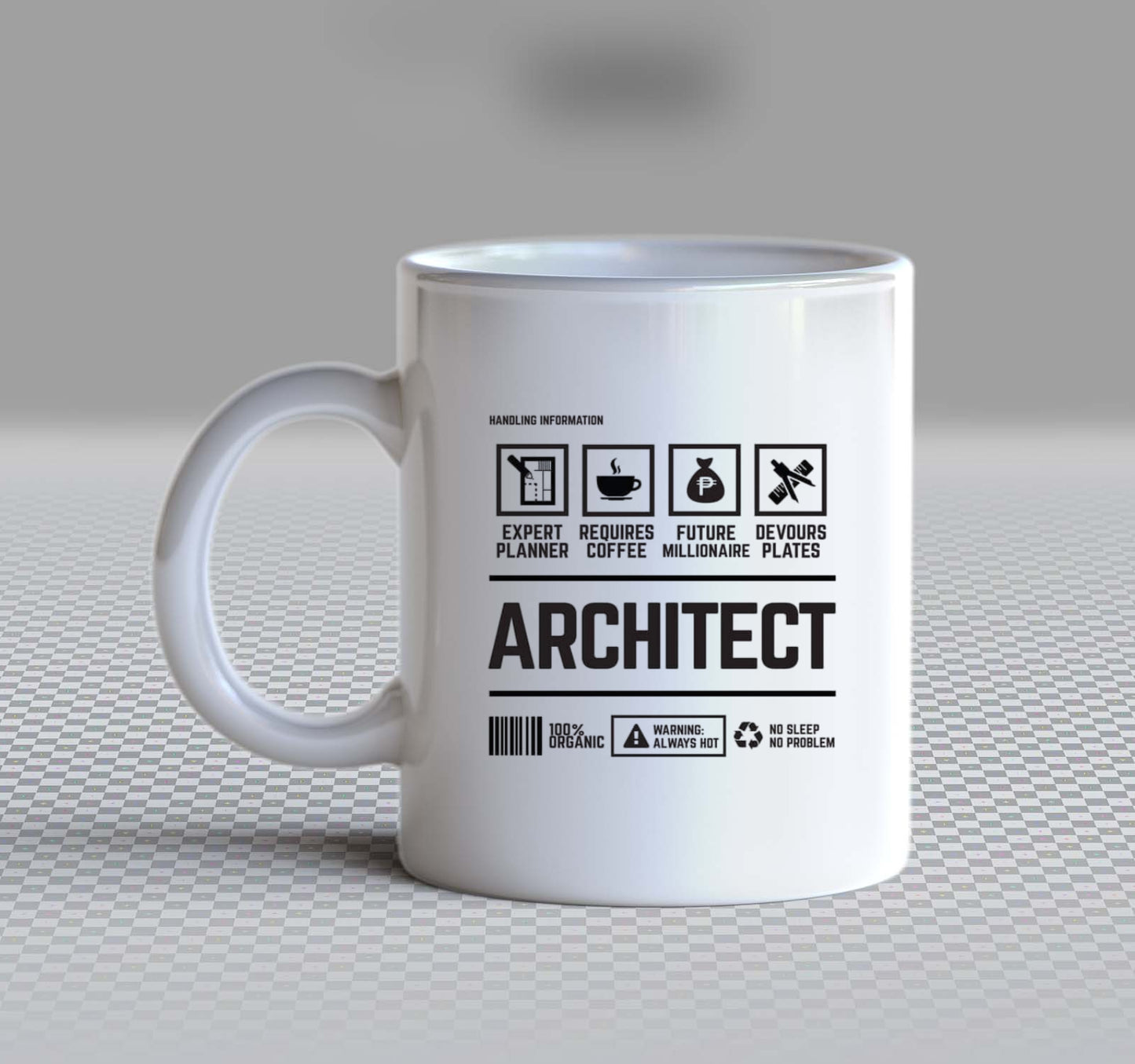 ARCHITECT Back text Mug 41