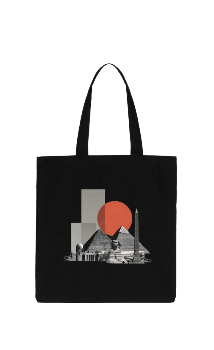 Egypt tote bag Black 41