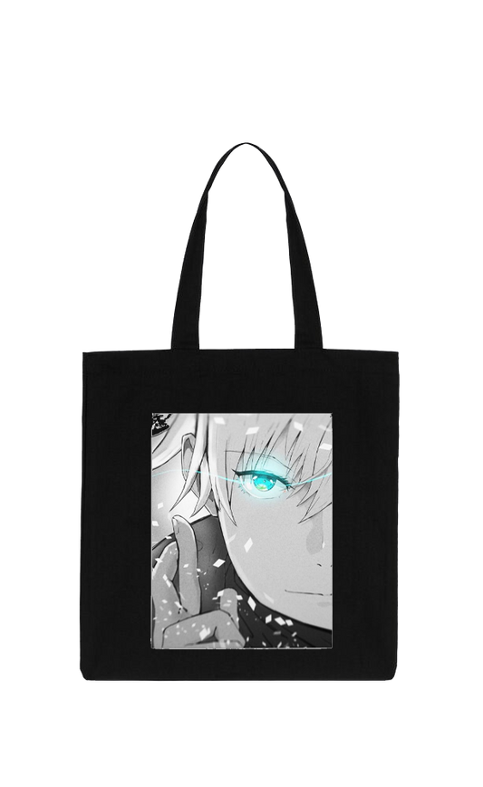 jujutsu kaisen GOJO  tote bag Black 41