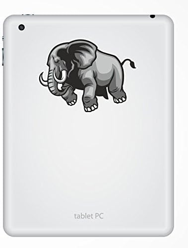 2 x 30cm/300mm Elephant Vinyl Sticker Decal Laptop Travel Luggage Car iPad Sign Fun #5606
